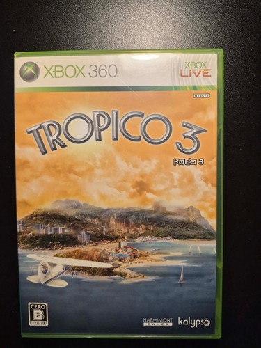 Tropico xbox 360 jap - 360,