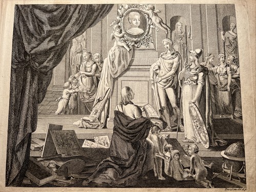 1784 gravure ancienne - 1784,