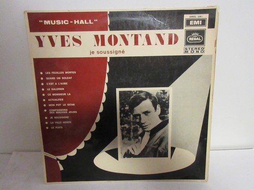 Pochette rare vinyle 33t yves - 33t,