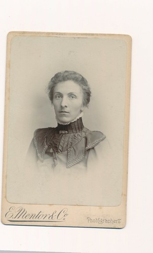 Grande cdv portrait femme - grande,