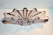 SUPERBE COUPE EN CRISTAL ROSE - ART FRANCE VANNES 