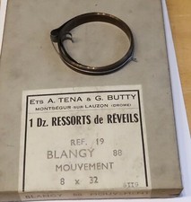 Ressort de réveil : Blangy 88