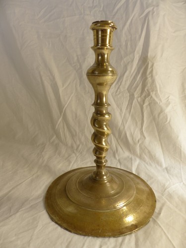 Bougeoir bronze haute epoque - bougeoir,
