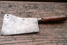 Ancien Couperet Feuille De