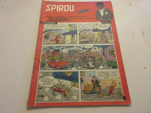 Spirou 1008 1957 le - 08.08.1957,