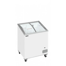 Congélateur coffre roulant