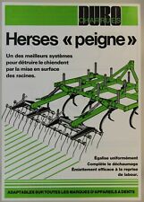 prospectus brochure Charrue DURO HERSE tracteur tractor traktor prospekt