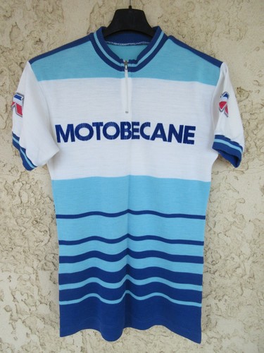 Maillot cycliste motobecane - maillot,