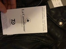 veste en cuir femme