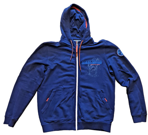 Napapijri hoodie blue sz - sz, xl