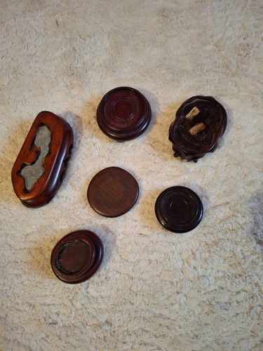 Socle bois chinois - socle, en