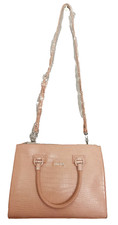 Sac simili cuir rose effet croco Liu Jo