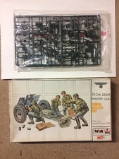 1/35 ESCI 5011 : CANON 7.5CM IG 18 WEHRMACHT SERVANTS ACCESSOIRES INFANTERIE