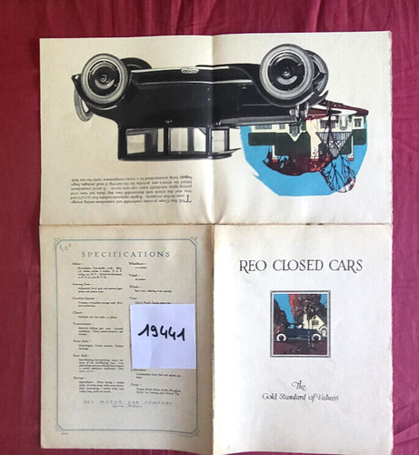 19441 reo closed cars - reo,