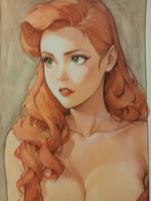 ORIGINAL DRAWING DESSIN NU