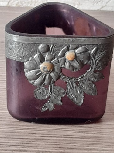 Vase art deco verre - verre, et