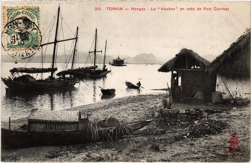Cpa hongay vauban en - cpa, ak