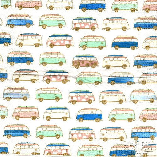 Serviettes papier surf - en,