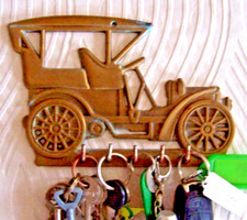 Porte Clés Accroche Tout Mural Décor VOITURE TAXI DE LA MARNE TACOT