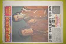 Superhebdo pop music N° 100 , 1971 , dick rivers , eddy mitchell , led zeppelin
