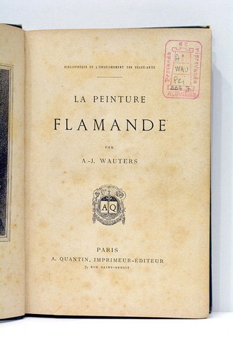 Peinture flamande paris - la,