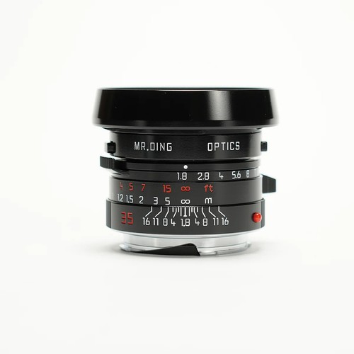 Ding lens 35mm f 1 - mr.ding, f/1.8