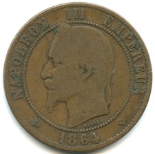 10 centimes Napoléon III 