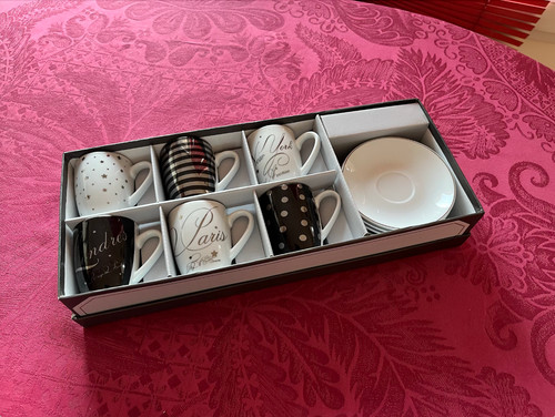 Ensemble tasses à café - tasses,