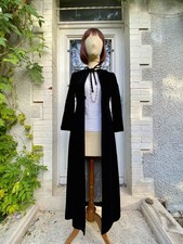 Superbe Manteau Ancien 1930 en velours