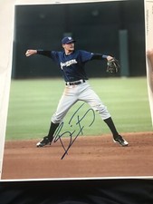 Brice Turang Autographed 11x14