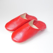 Red BABOUCHE / Womens Leather