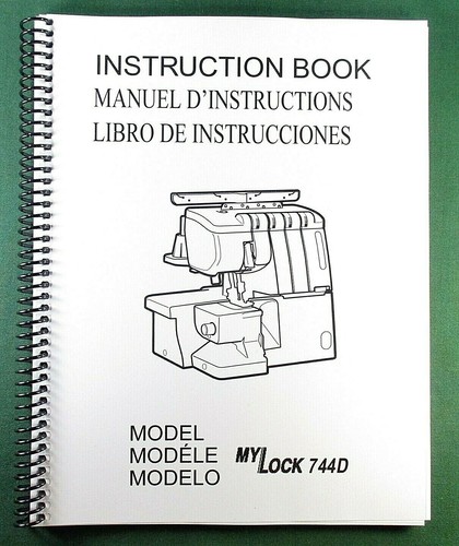 Janome mylock 744d instruction - janome,