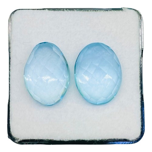 Pièces topaze bleue - 2,
