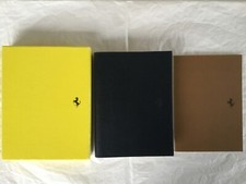 FERRARI AGENDA USINE DIARY NOTEBOOK de 1997. POCHETTE SCHEDONI. NEUF en coffret.