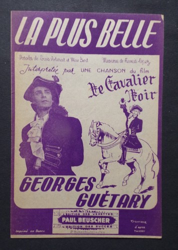 Partition plus belle film - la,
