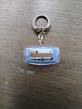 Rare Porte-clé Ancien Caravane Caravelair État Neuf d'époque