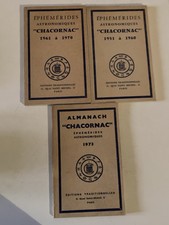 Lot 3 Livres Éphémérides