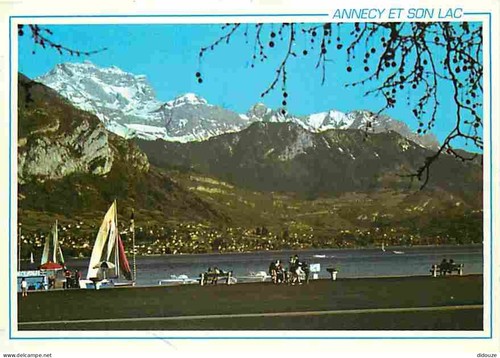 Carte postale lac - -, 74
