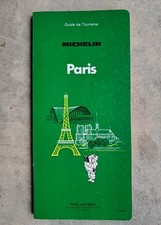 Guide Michelin ancien Paris et sa banlieue, complet et en bon état