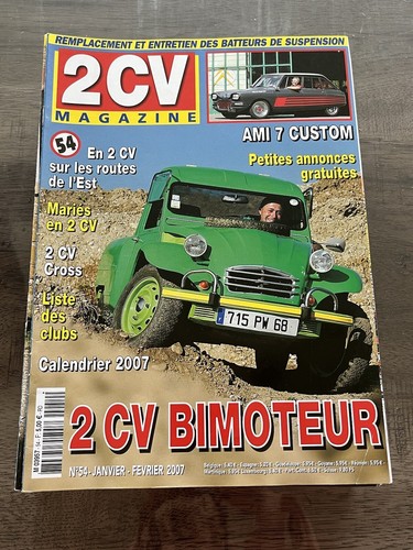 Magazine 54 2cv - cv,