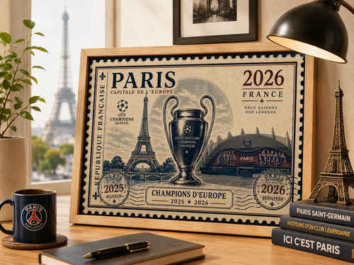 Affiche encadrée paris - affiche,