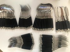 Ménagère 99 pièces de la marque Nilox manche en ébène style empire