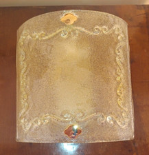 Applique En Verre Doré