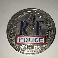 médaille de table police