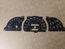 Fond de compteur Re-fab Opel Calibra Astra C20NE Noir