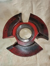  molette toupie pour 1/4 de rond de 33 mm - machine bois - alésage 50 mm