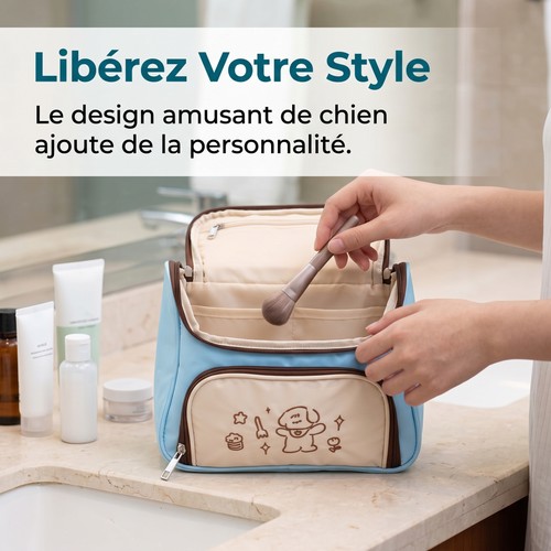 Sac cosmétique voyage - sac,