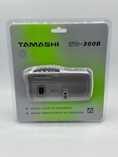 NEW Tamashi WD 300B Voice Recorder Dictaphone MicroCassette micro cassette
