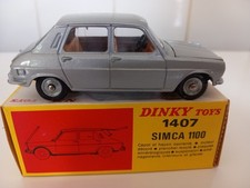 DINKY TOYS SIMCA 1100 N°1407 NEUF + BOITE D'ORIGINE MADE IN FRANCE MECCANO