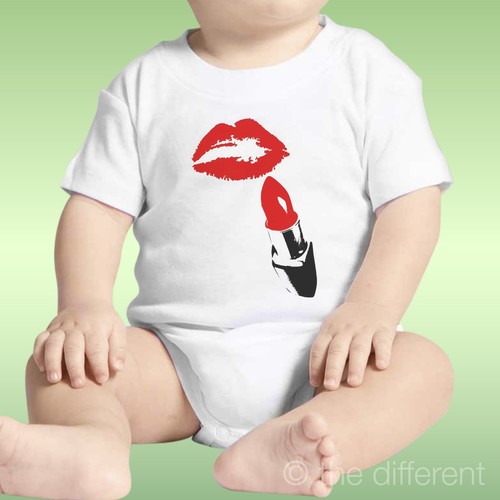 Body neonato unisex - unisex, labbra